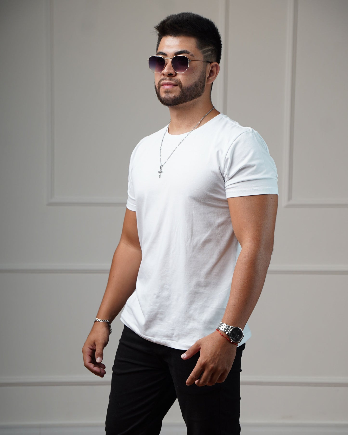 Camiseta Básica em Algodão Egípcio