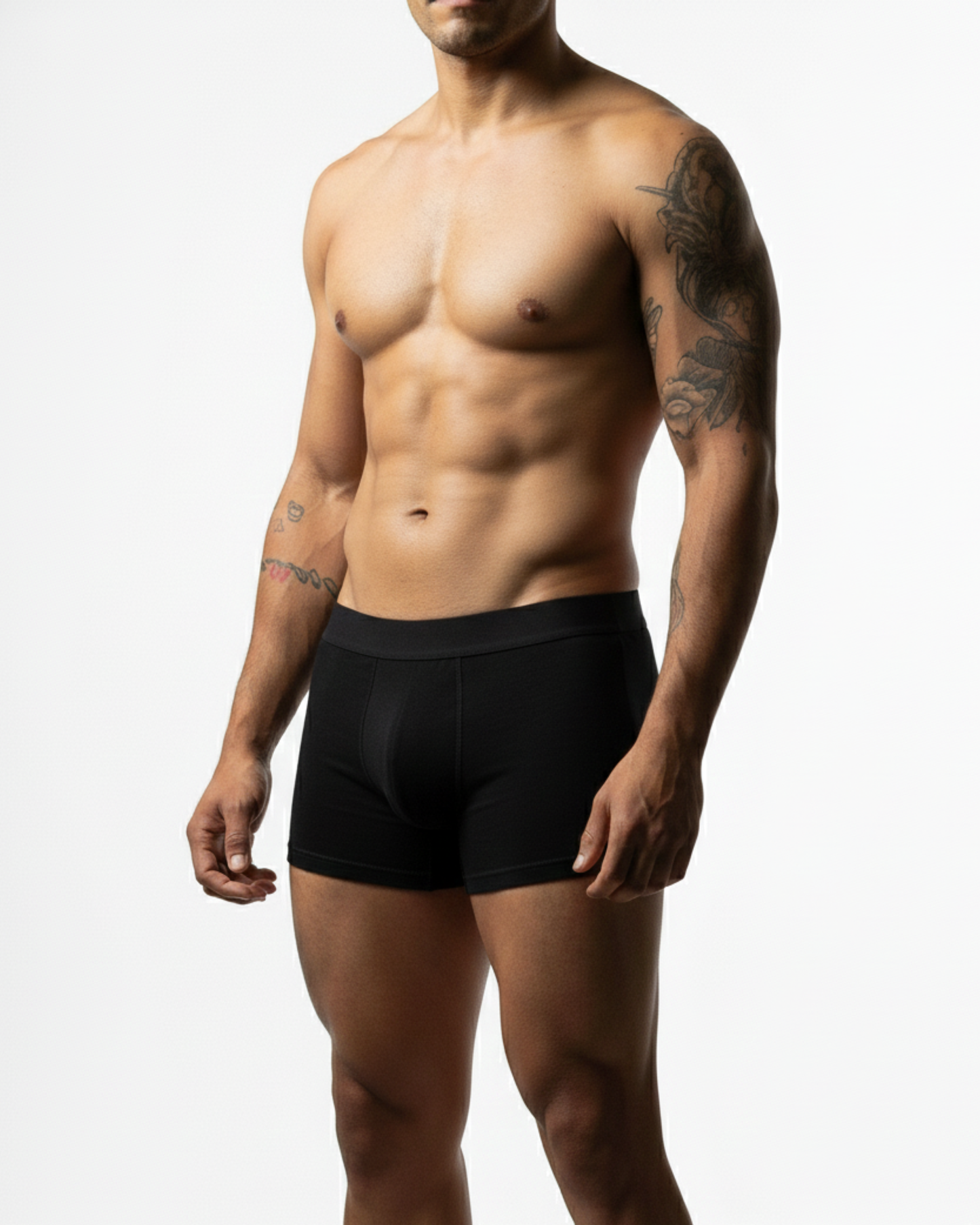 Kit 3 Cuecas Algodão Egípcio - Preta