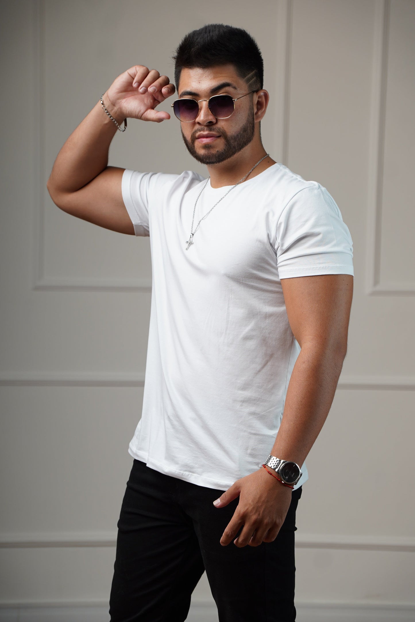 Kit com 2 Camisetas de Algodão Egípcio